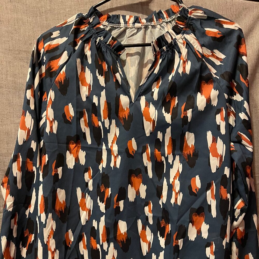 5 NWOT SHEIN Long Sleeve Blouses, ALL Size Small - Picture 2 of 14